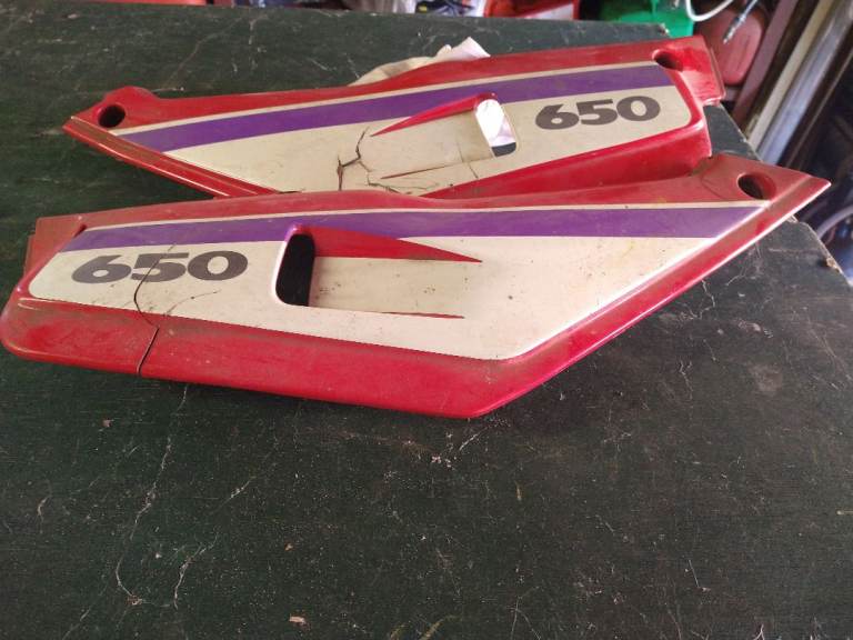 honda 80's XL650 SIDE PANNELS