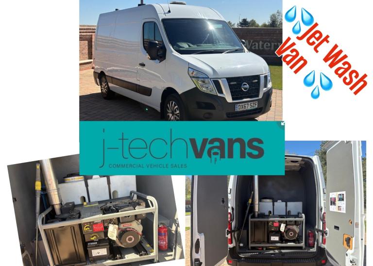 2017 Nissan NV400 / Vauxhall Movano 2.3 dCi L2 H2 Mwb Van ***Karcher Jet Wash Van*** PANEL VAN Di...