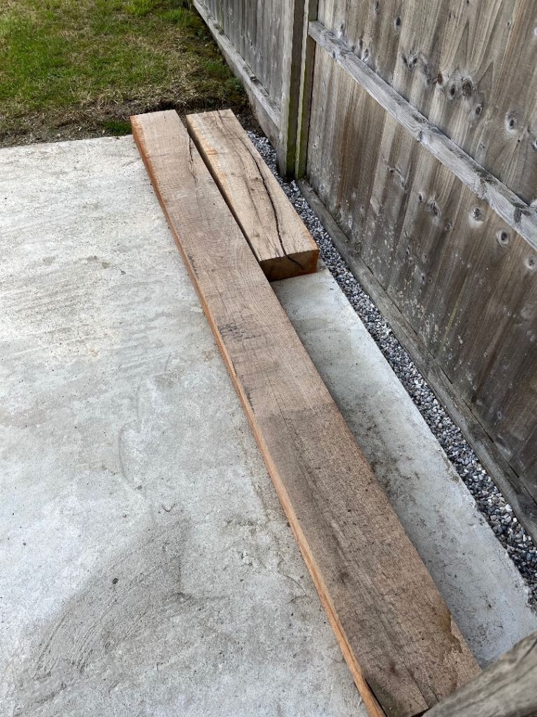 Oak sleepers