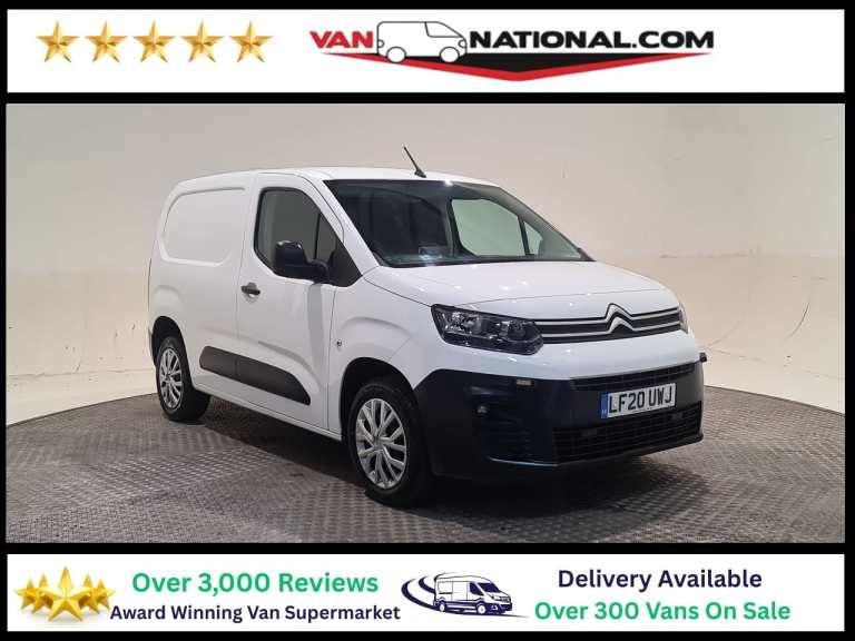 2020 Citroen Berlingo 1.5 BlueHDi 1000Kg Enterprise 100ps PANEL VAN DIESEL Manual