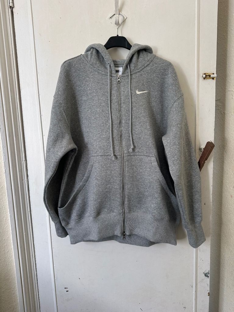 Nike Grey Full Zip hoodie 