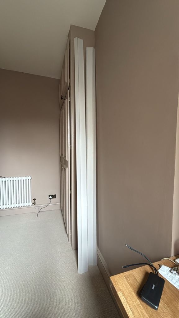 2 shaker cornice for cupboards/wardrobes