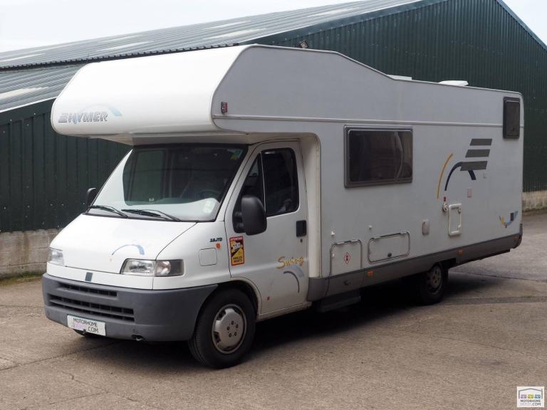 2002 model Hymer Camp Swing 684 six berth motorhome