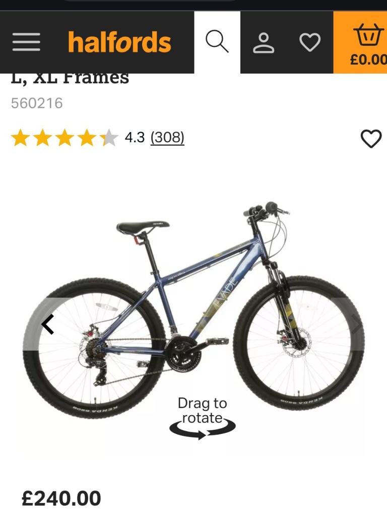 Mens apollo evade bike