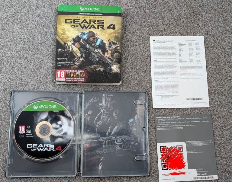 Gears of war 4 - Stealbook - Xbox one