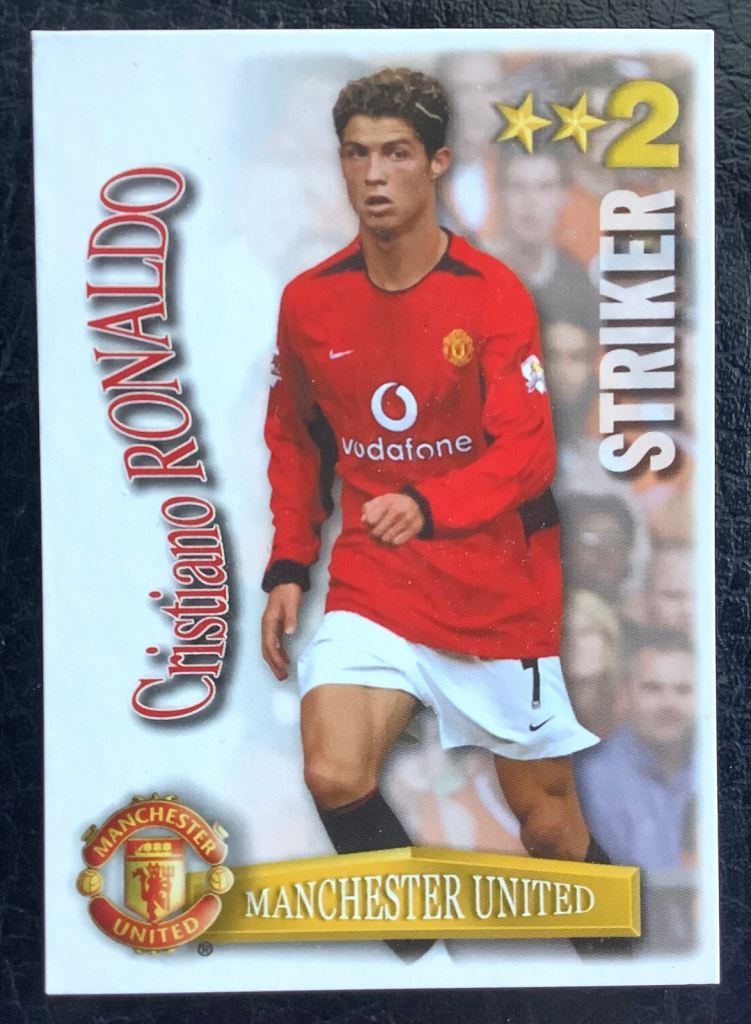 Cristiano Ronaldo Manchester United Rookie Card Shoot Out 2003 / 2004