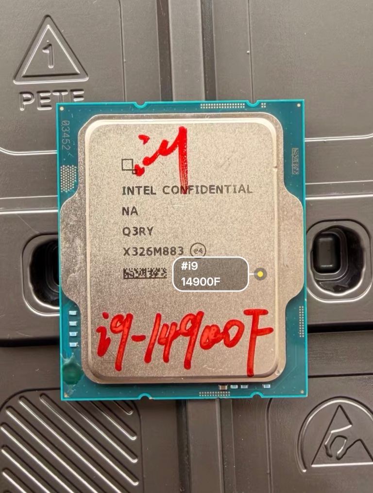 i9-14900F QS CPU w/ Z790D4 DDR4 Snow Dream Motherboard