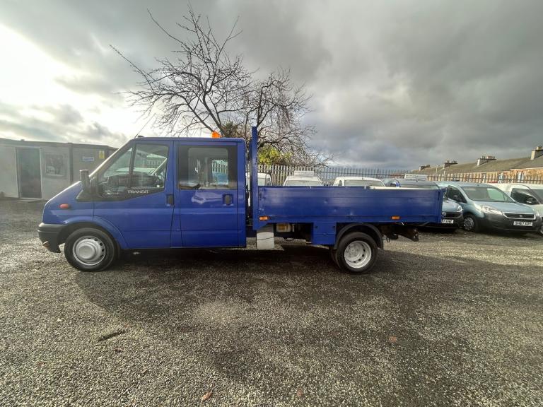 2014 Ford Transit D/Cab Chassis TDCi 125ps [DRW] TIMING CHAIN NOT BELT TIPPER CHASSIS CAB Diesel ...
