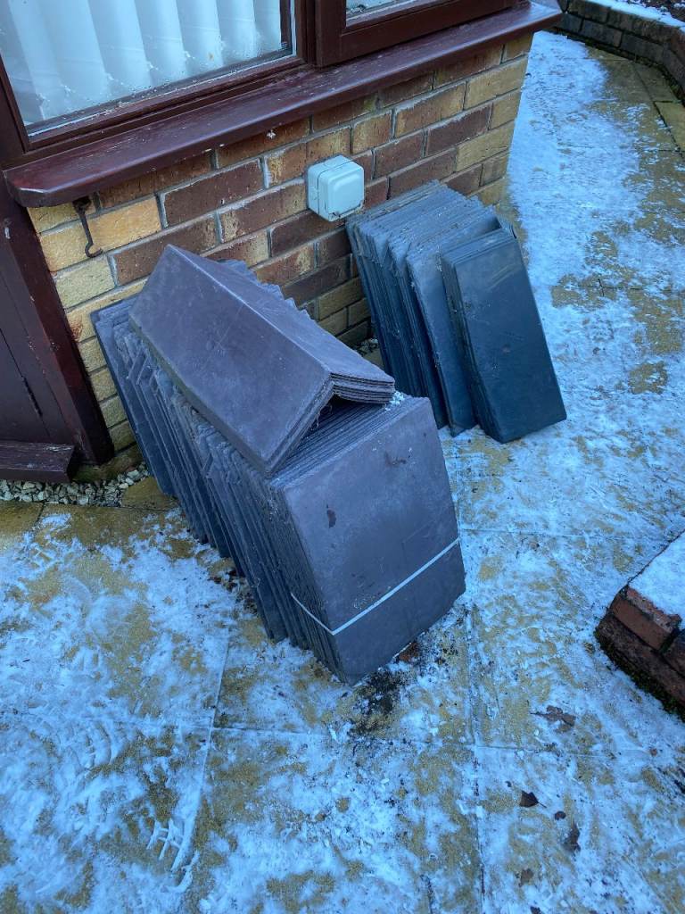 Garden shed and conservatory roof tiles