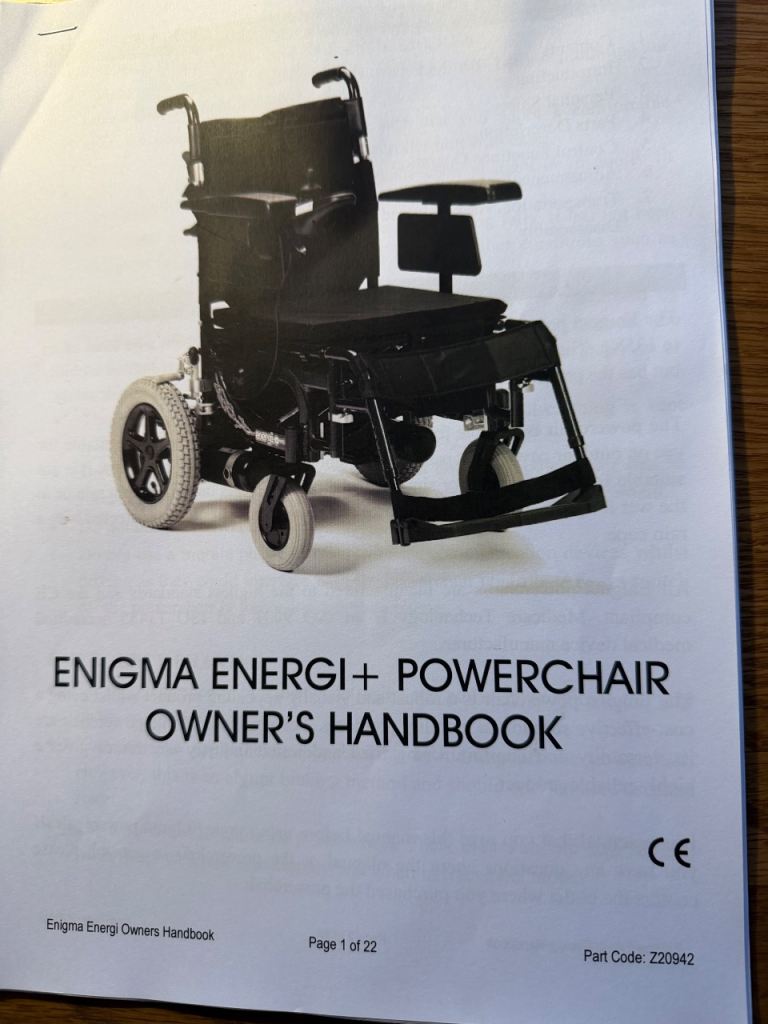 Enigma Energi+ Powerchair