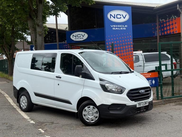 2023 Ford Transit Custom 2.0 EcoBlue 105ps Low Roof D/Cab Leader Van PANEL VAN DIESEL Manual