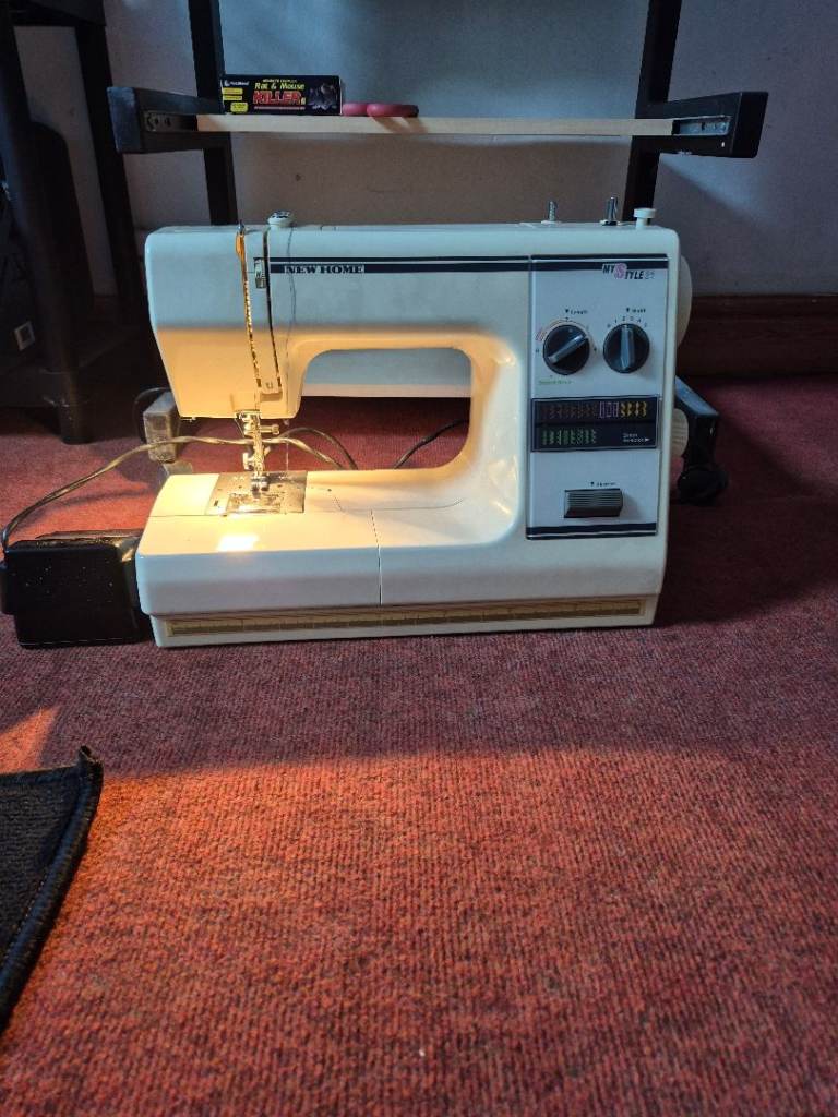 New Home My Style 21 Sewing Machine - Cream, Good Condition