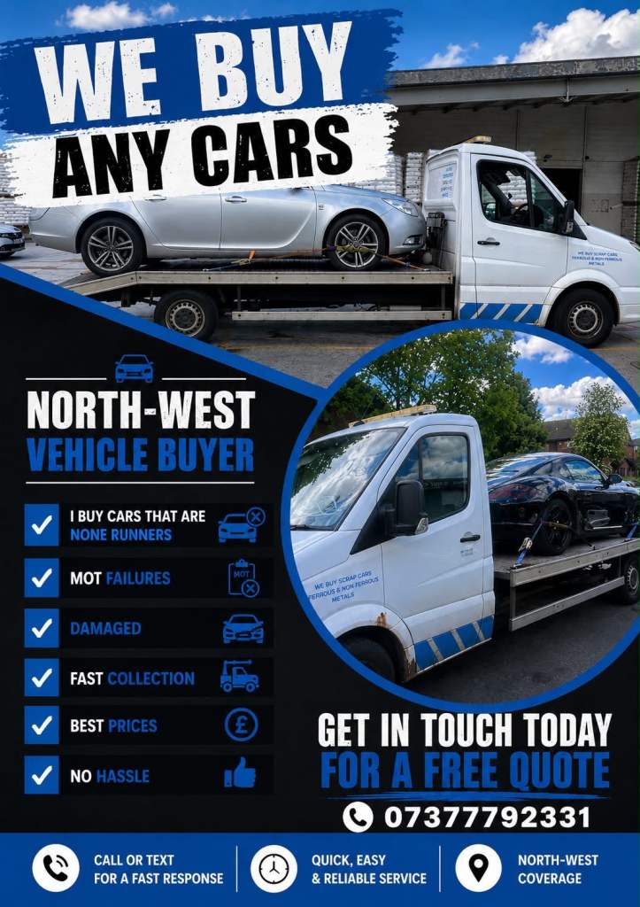 WE BUY ANY CAR 🚗OR VAN 🚐 BEST PRICE PAID 