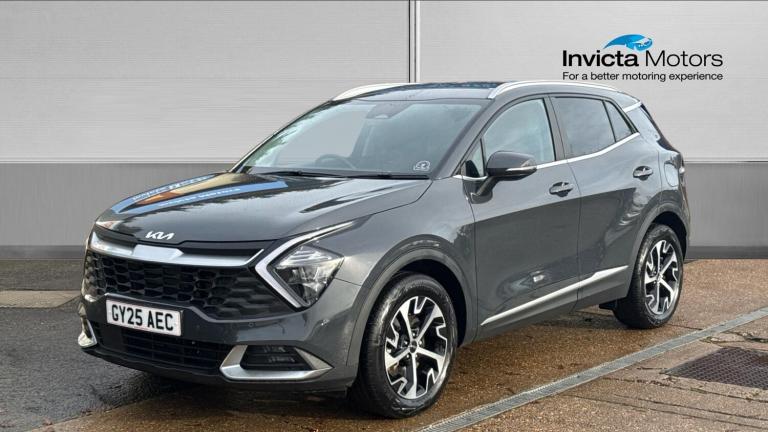 2025 Kia Sportage 1.6T GDi 207hp HEV Hybrid 3 5dr Auto with Nav  Rea Hybrid