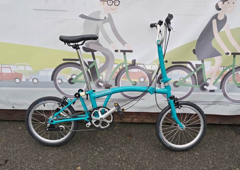 image for Brompton B75 Folding Bike 3 Speed Sturmey Archer