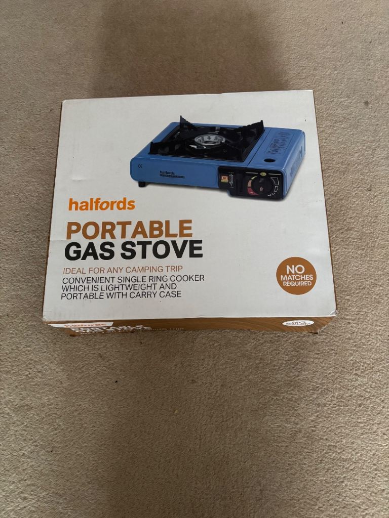 Halfords Portable Camping Stove
