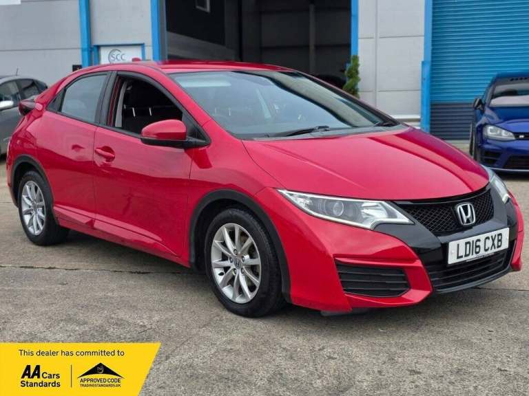 2016 Honda Civic 1.4 i-VTEC S Hatchback 5dr Petrol Manual Euro 6 (s/s) (100 ps) Hatchback Petrol ...