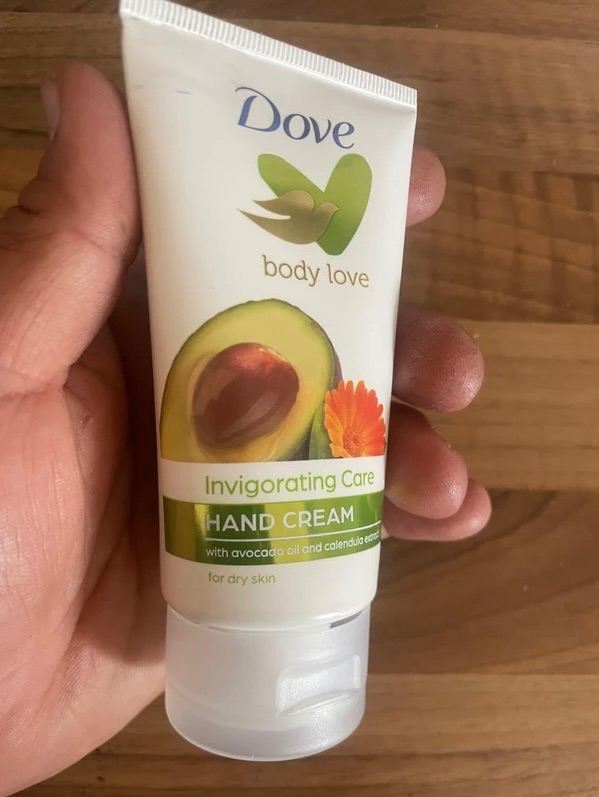 New Dove Body Love Invigorating Care Hand Cream 75ml