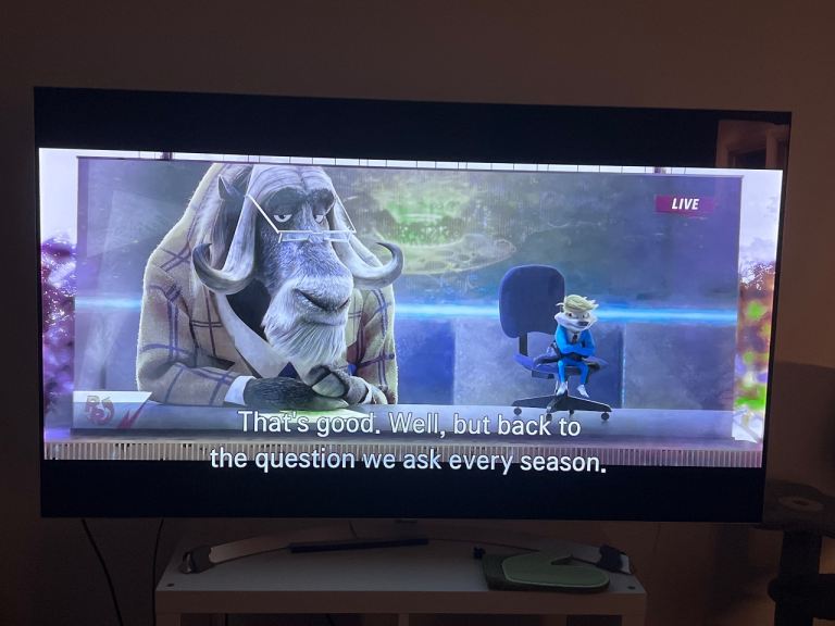 LG 55 inch OLED TV 55B7V 