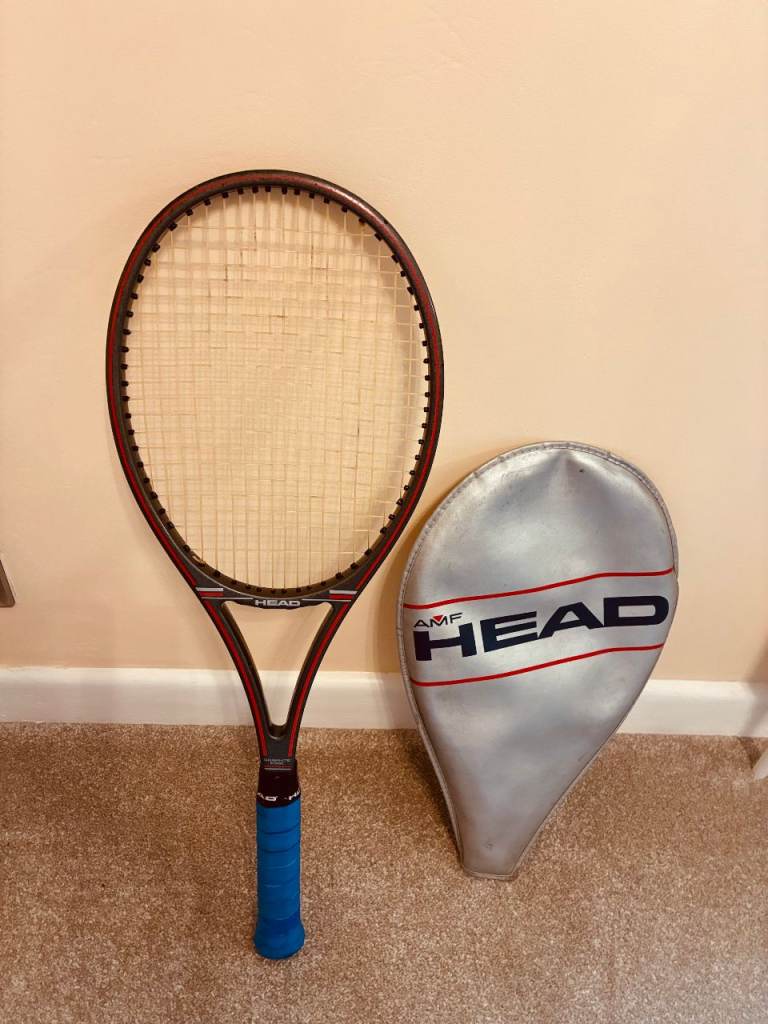 RAQUETTE DE TENNIS VINTAGE AMF HEAD GRAPHITE EDGE 81 MADE IN