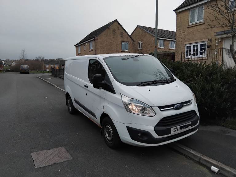 13 plate ford transit custom 