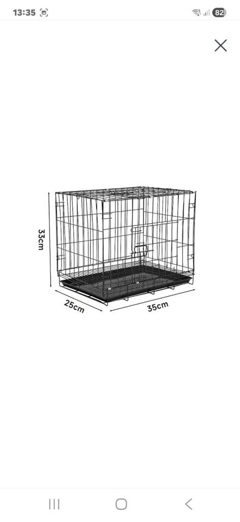 image for 2 dog crates