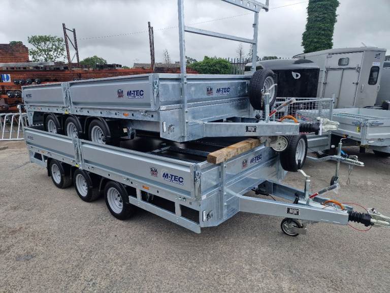 M-Tec 12x6 tri axle trailer 