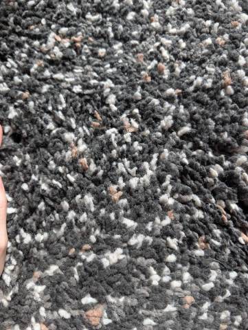 IKEA VINDUM Grey Shaggy Rug 133x180cm – Good Condition | in