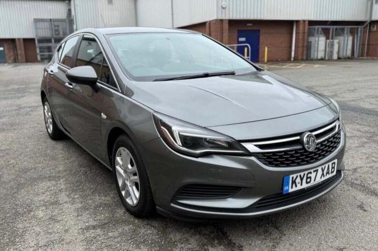 2017 Vauxhall Astra 1.4T 16V 125 Design 5dr HATCHBACK PETROL Manual
