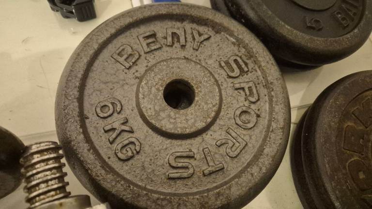 VFit Weight bench , bar and weights