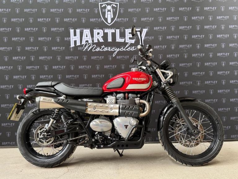2017 Triumph Street Scrambler 900 Euro 4