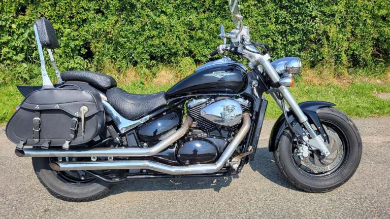 2007 07 SUZUKI VZ 800 K6 MARAUDER VZ800 INTRUDER VL800 CUSTOM XVS CRUISER BLACK