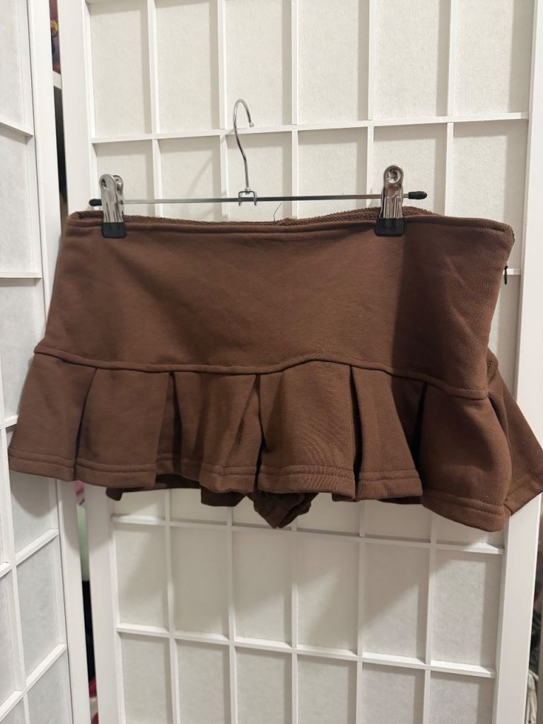 Brown skirt size medium 
