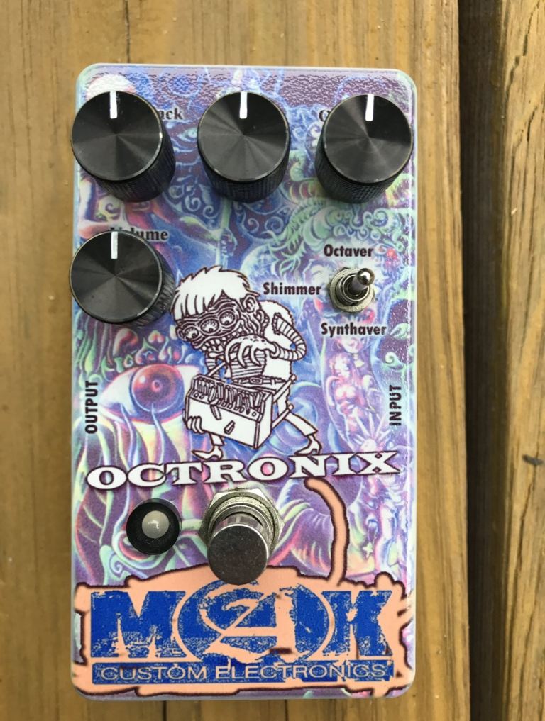 MAK Crazy Sound Technology Octronix Shimmer Reverb Synth Octave Pedal RARE
