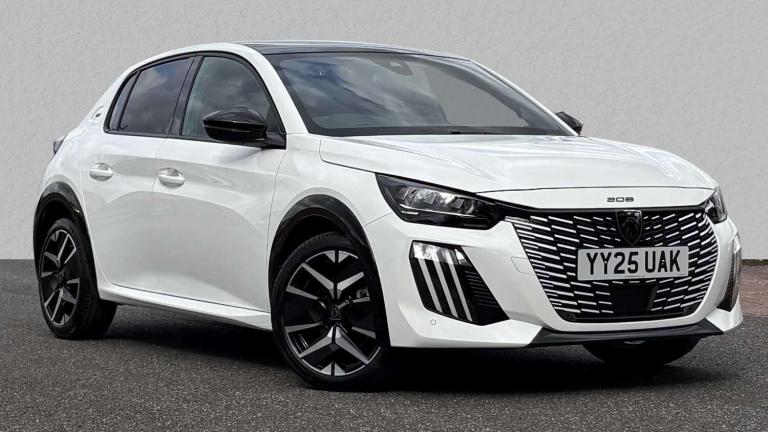2025 Peugeot 208 1.2 Hybrid 100 GT 5dr e-DSC6 Hatchback Petrol Automatic