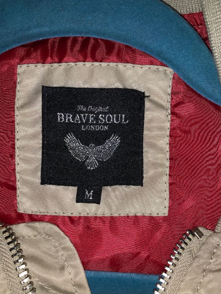 Brave soul bomber jacket 