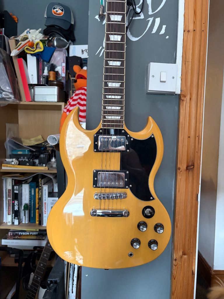 East coast sg style guitar