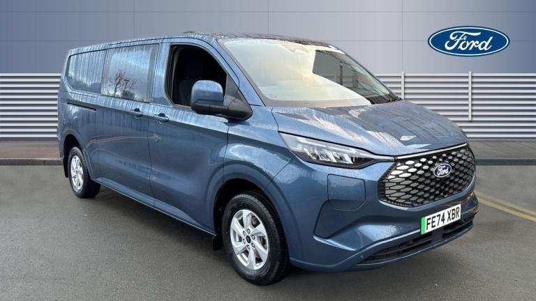 2024 Ford Transit Custom E-320 L2 Rwd 100kW 65kWh H1 Double Cab Van Limited Auto Crew Bus Electri...