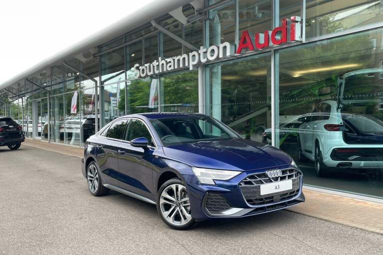 2025 Audi A3 35 TFSI S Line 4dr S Tronic SALOON PETROL Automatic