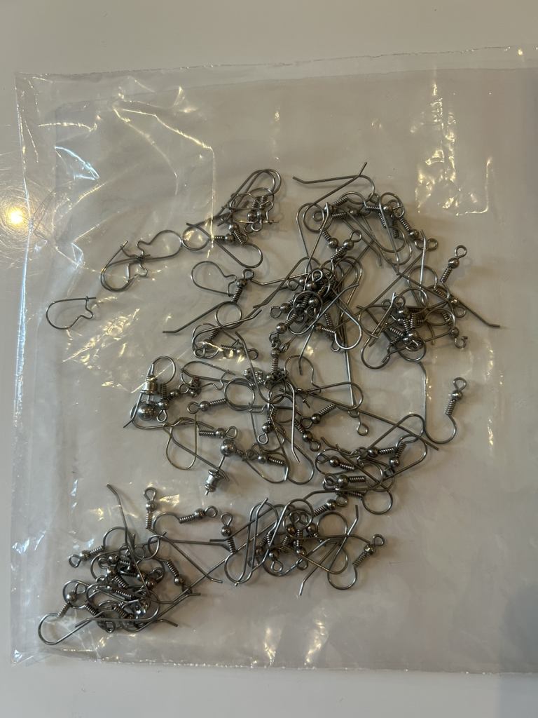 Mixed lot of ear wires for jewelry making 