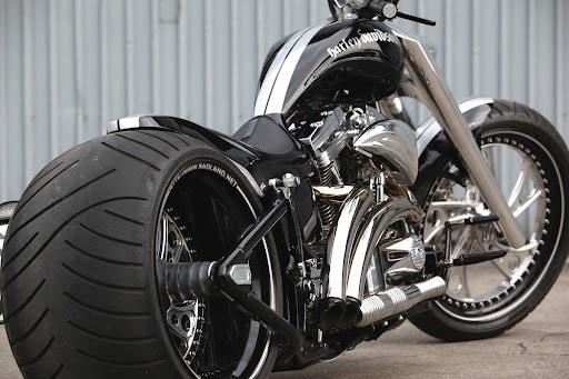 LOOKING for Harley Fatboy wide back preferably