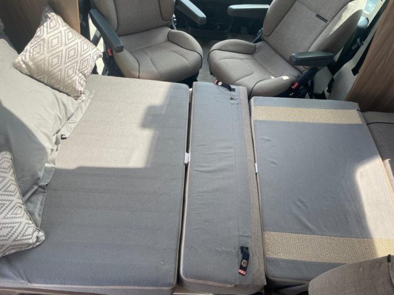 Swift Bessacarr 494 4 berth 4 belt rear fixed bed, dinette conversion motorhome