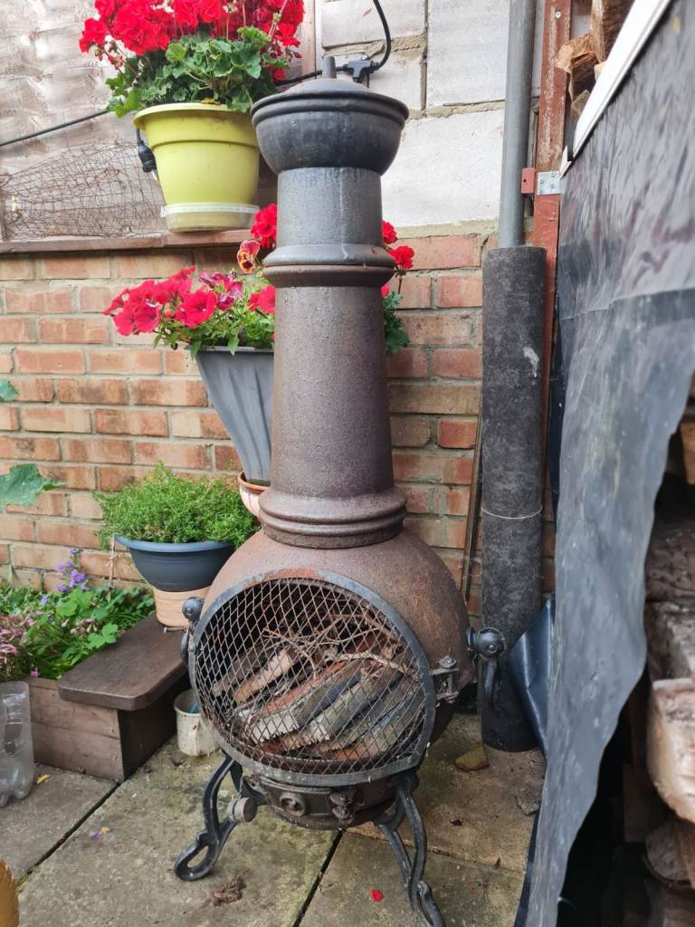 Garden stove, chiminea, wood burner