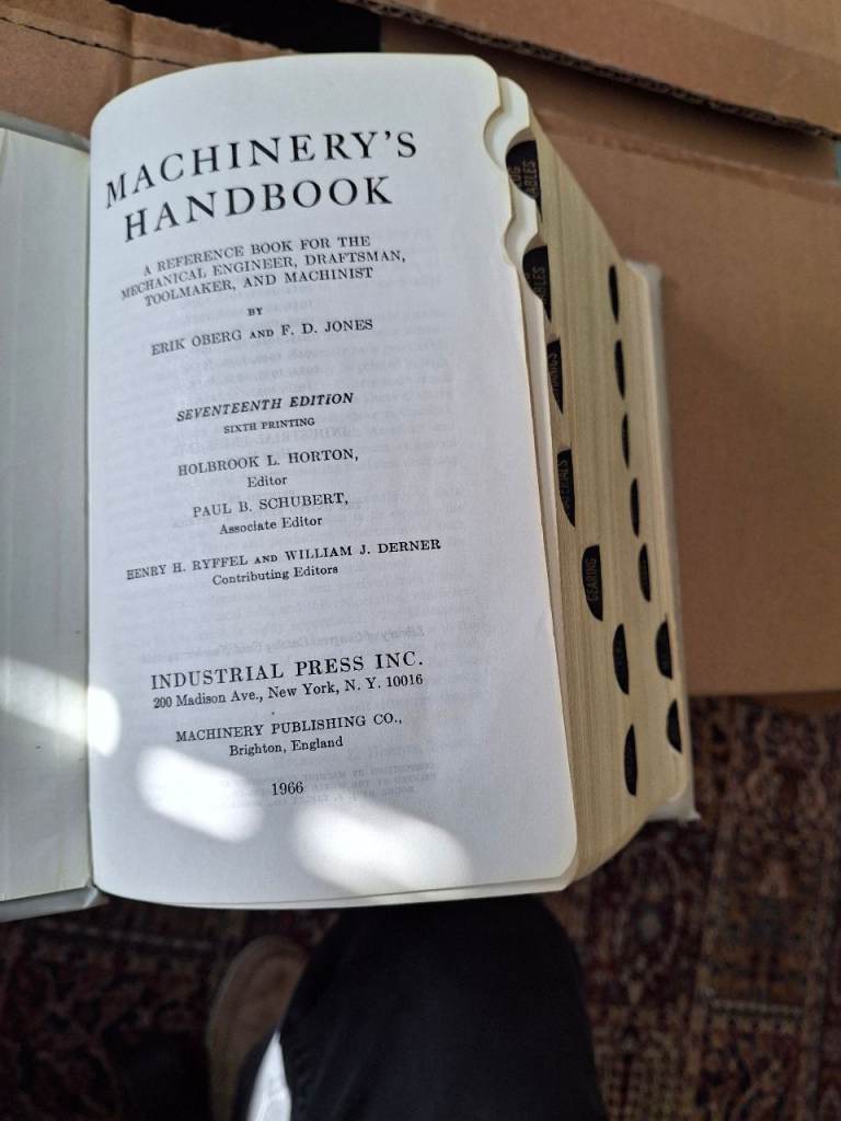 MACINERYS HANDBOOK 1966
