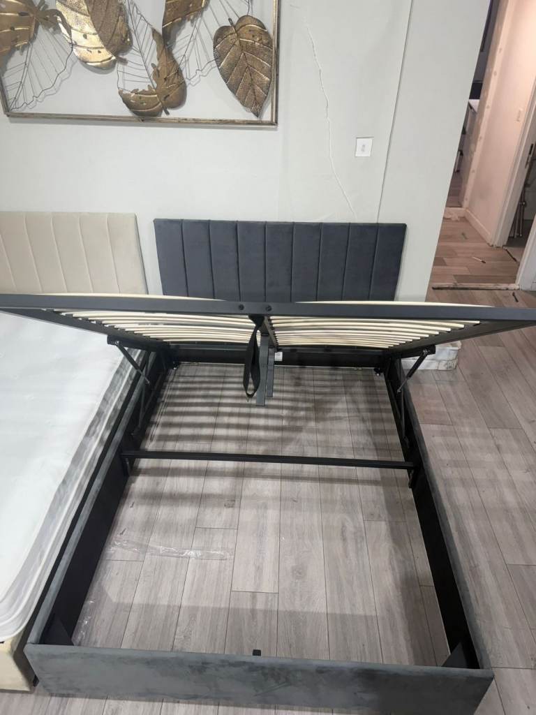 Sm Double & Double Gas Lift Beds + OPT  Quality Mattress - Same Day & Next Day Delivery C O D  ::