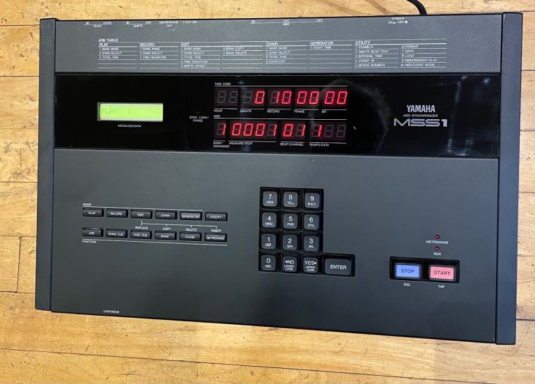 Yamaha MSS1 Midi SMPTE Synchronizer
