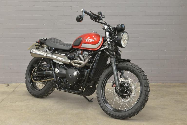 2018 Triumph Street Scrambler 900 Euro 4