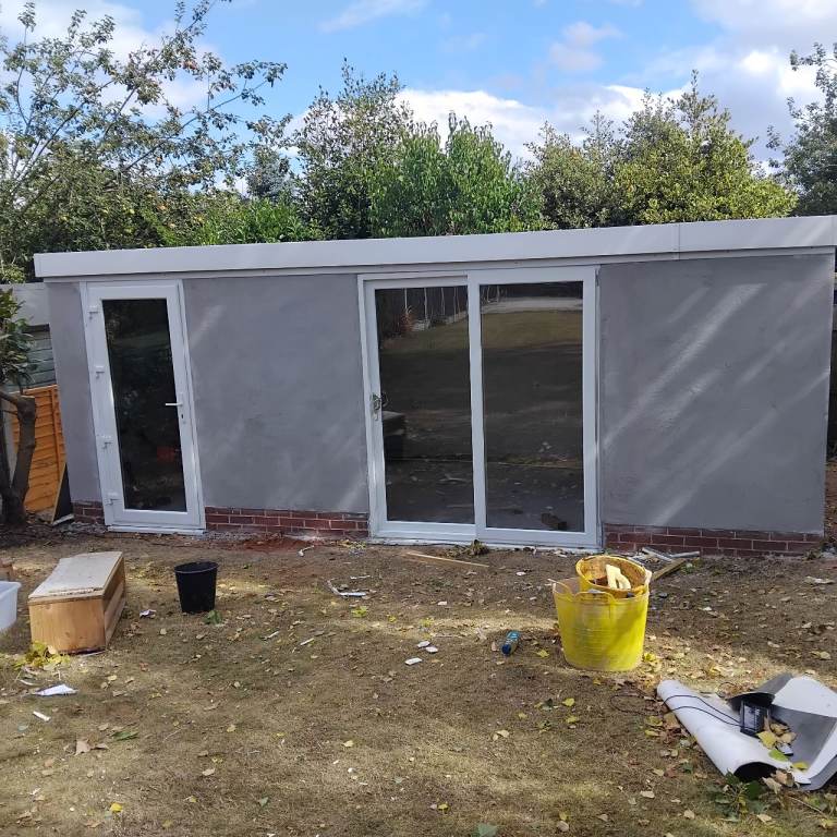 Shed garden room 
