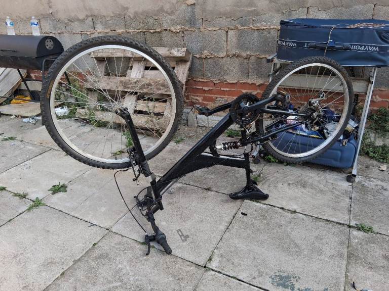 Black Mountain Bike - Fair Condition, Needs Some TLC