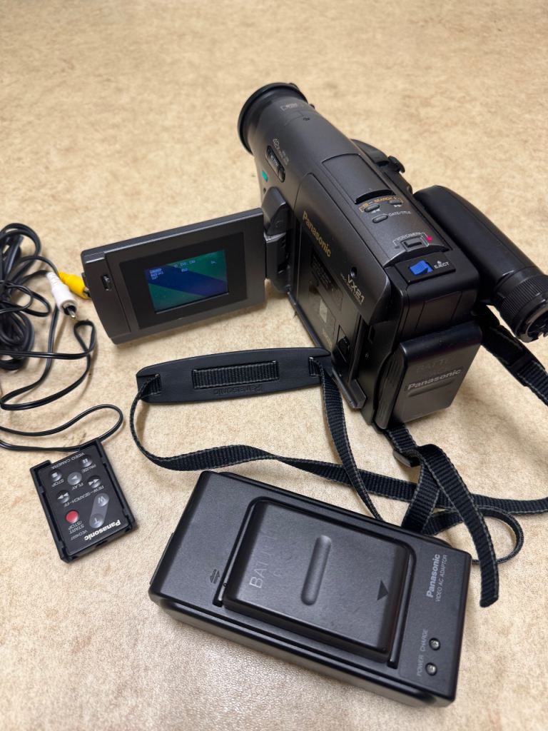 Panasonic VX21 Camcorder – Good Condition with Accessories